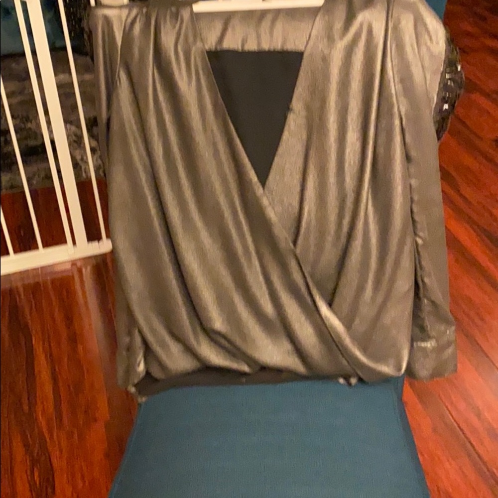 Grey blouse